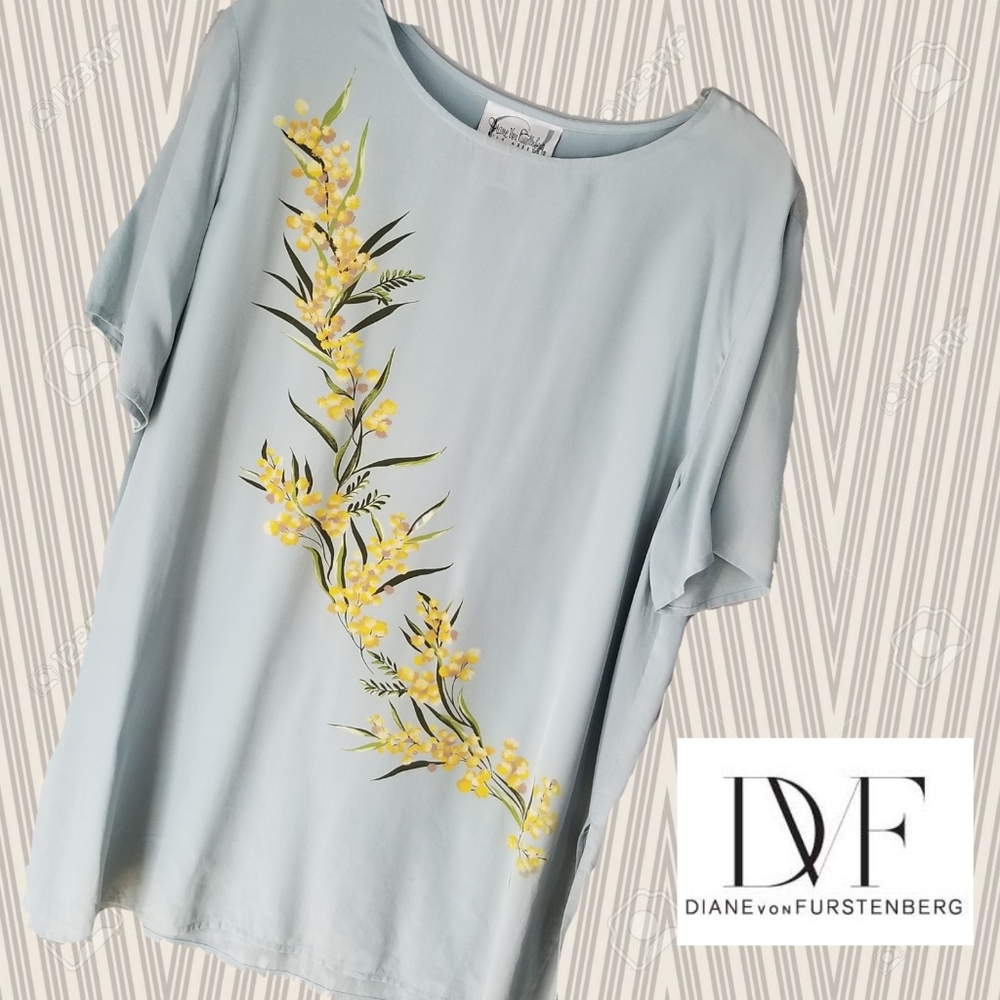 Diane Von Furstenberg Silk Top